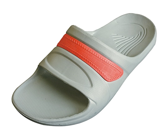 ラッキーベル 楽ぴたサンダル レッド 5号 22.5~23.0cm LS-3 1足(ご注文単位1足)【直送品】