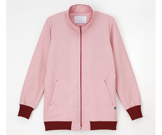 ナガイレーベン ジップアップブルゾン ピンク LL TJ-2000 1枚(ご注文単位1枚)【直送品】