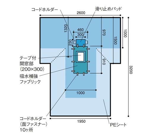 日昭産業 ラパコレ用Tシート 1セット（14枚入） 22017 1セット（ご注文単位1セット）【直送品】
