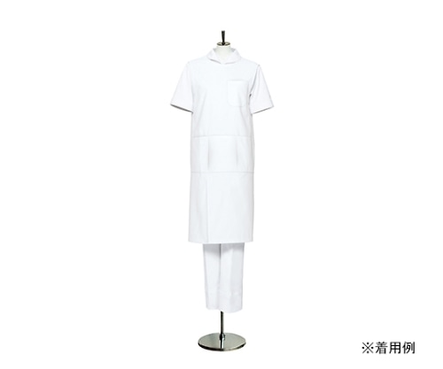 住商モンブラン 予防衣 ノースリーブ 白 74-531 L 1枚(ご注文単位1枚)【直送品】