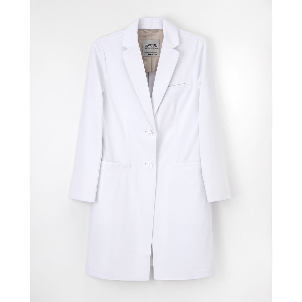 ナガイレーベン MPレディースドクターコート ホワイト L MPW-3920 1枚（ご注文単位1枚）【直送品】