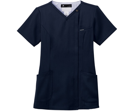 フォーク レディスジップスクラブR ダークネイビー LL 7082SC-17 1枚（ご注文単位1枚）【直送品】