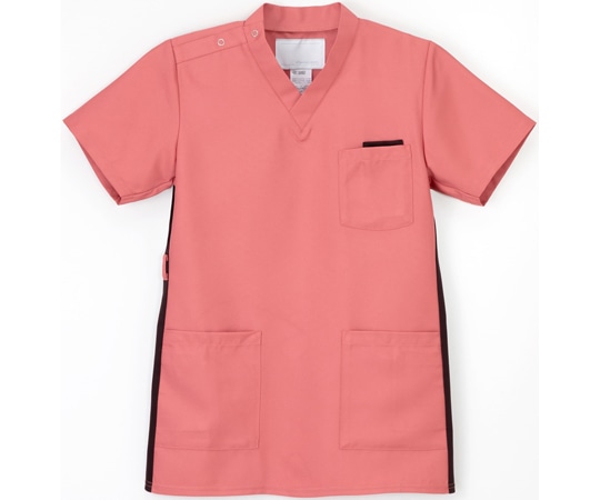 ナガイレーベン 男女兼用スクラブ クラウディピンク LL RT-5062 1枚（ご注文単位1枚）【直送品】