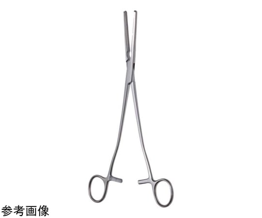 日本フリッツメディコ ロジャーズ無傷性子宮摘出鉗子 21.5cm 直 G693-001 1本(ご注文単位1本)【直送品】