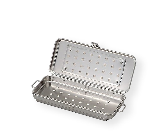 松本製器 卓上オートクレーブ用角カスト フタ・底フィルタ式 310×130×40mm F-CL 1個（ご注文単位1個）【直送品】