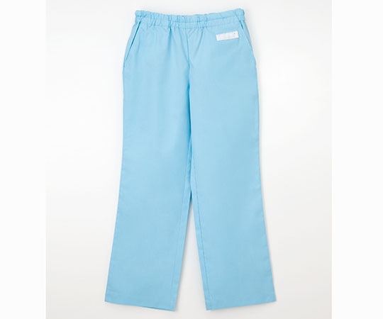 ナガイレーベン 男女兼用パンツ ライトブルー M SL5093 1枚(ご注文単位1枚)【直送品】