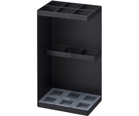 山崎実業 かさたて スマート 6本用 ブラック 7032 1個(ご注文単位1個)【直送品】