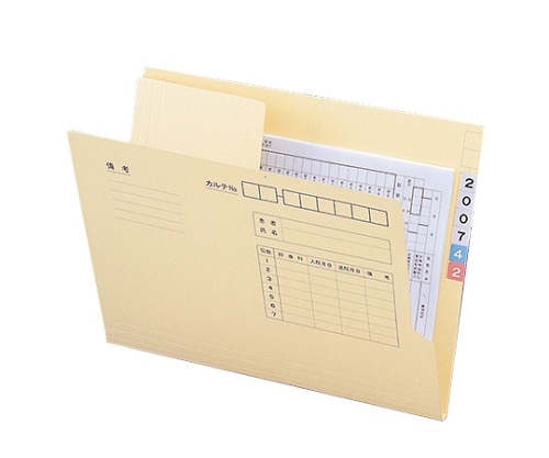 LIHITLAB 退院フォルダー 1箱（200枚入） HK742 1箱（ご注文単位1箱）【直送品】