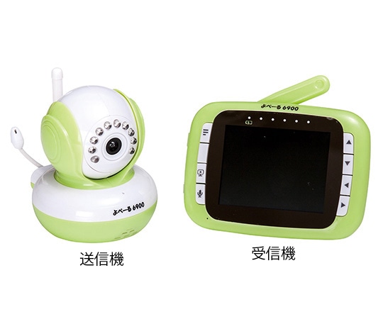 よべーる よべーる6900 受信機(モニター)・送信機(カメラ)セット NRM-6900 1セット(ご注文単位1セット)【直送品】