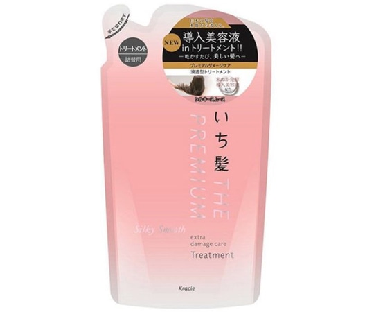 クラシエホームプロダクツ販売 いち髪 プレミアム シルキースムーストリートメント 詰替用 340mL 1個（340g入）  1個（ご注文単位1個）【直送品】