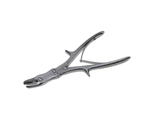 日本フリッツメディコ ラスキン二連関節丸のみ鉗子 23cm P223-2655 1個（ご注文単位1個）【直送品】