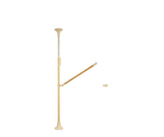 DIPPERホクメイ ベスポジBPZ 丸ベース ショート ト型 木手すり 跳ね上げ900 セット BPZ-K5200-21 1個（ご注文単位1個）【直送品】