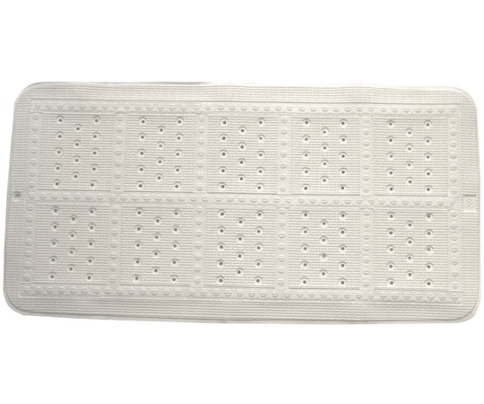 ジャパン・インターナショナル・コマース すべり止めお風呂マット（すべり止めバスマット）ホワイト M  1枚（ご注文単位1枚）【直送品】