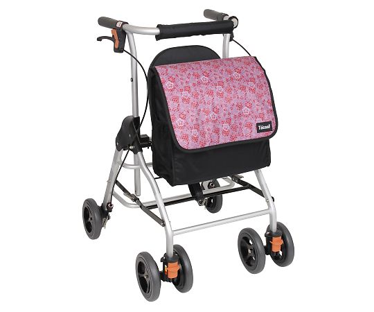 幸和製作所 歩行車 テイコブリトルハイⅡ ワインレッド WAW15 1個(ご注文単位1個)【直送品】