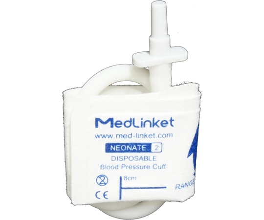 ビットストロング BSディスポーザブル血圧計カフ シリーズF（不織布）新生児-#2 A26コネクタ付き 5個入 Y000DSN1-2 1袋（ご注文単位1袋）【直送品】