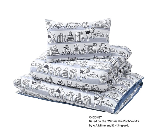 山善(YAMAZEN) 布団セット 組布団 シングル 6点セット くまのプーさん DIS-6S(POO1) 1セット(ご注文単位1セット)【直送品】