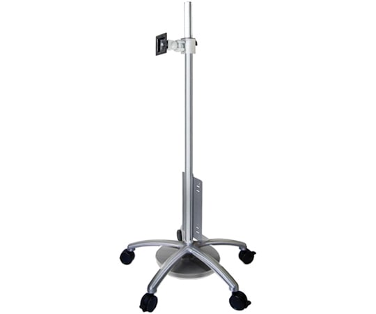 モダンソリッド 移動式ワークステーション モニタースタンド(スタンド高さ:約1350mm アーム耐荷重:10kg未満) PA-24D3721 1式(ご注文単位1式)【直送品】