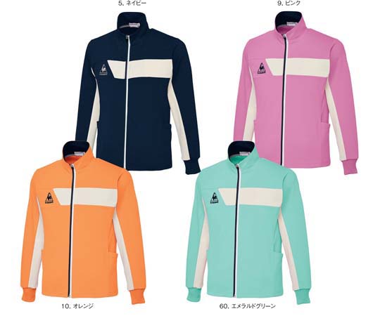 ルコックスポルティフ ジャケット 10 オレンジ 4L UZL1042L 1枚（ご注文単位1枚）【直送品】