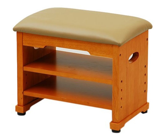 山善(YAMAZEN) 玄関ベンチ ライトブラウン LGB-50(LBR) 1台(ご注文単位1台)【直送品】