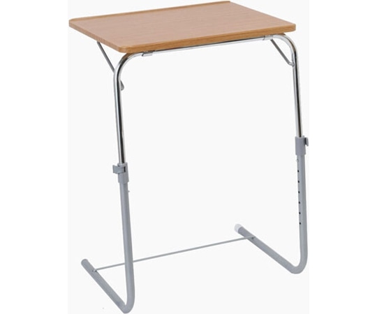 ファミリー・ライフ 角度調整付折りたたみテーブル（補強バー付） ナチュラル 0358110 1箱（ご注文単位1箱）【直送品】