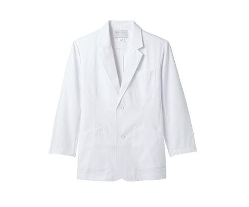 住商モンブラン 診察衣 メンズ 長袖S 白 71-901 L 1枚（ご注文単位1枚）【直送品】