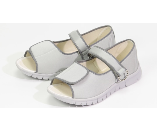 マリアンヌ製靴 抗ウイルスαシリーズ グレー 3L（26.0~26.5cm） WG503α 1足（ご注文単位1足）【直送品】