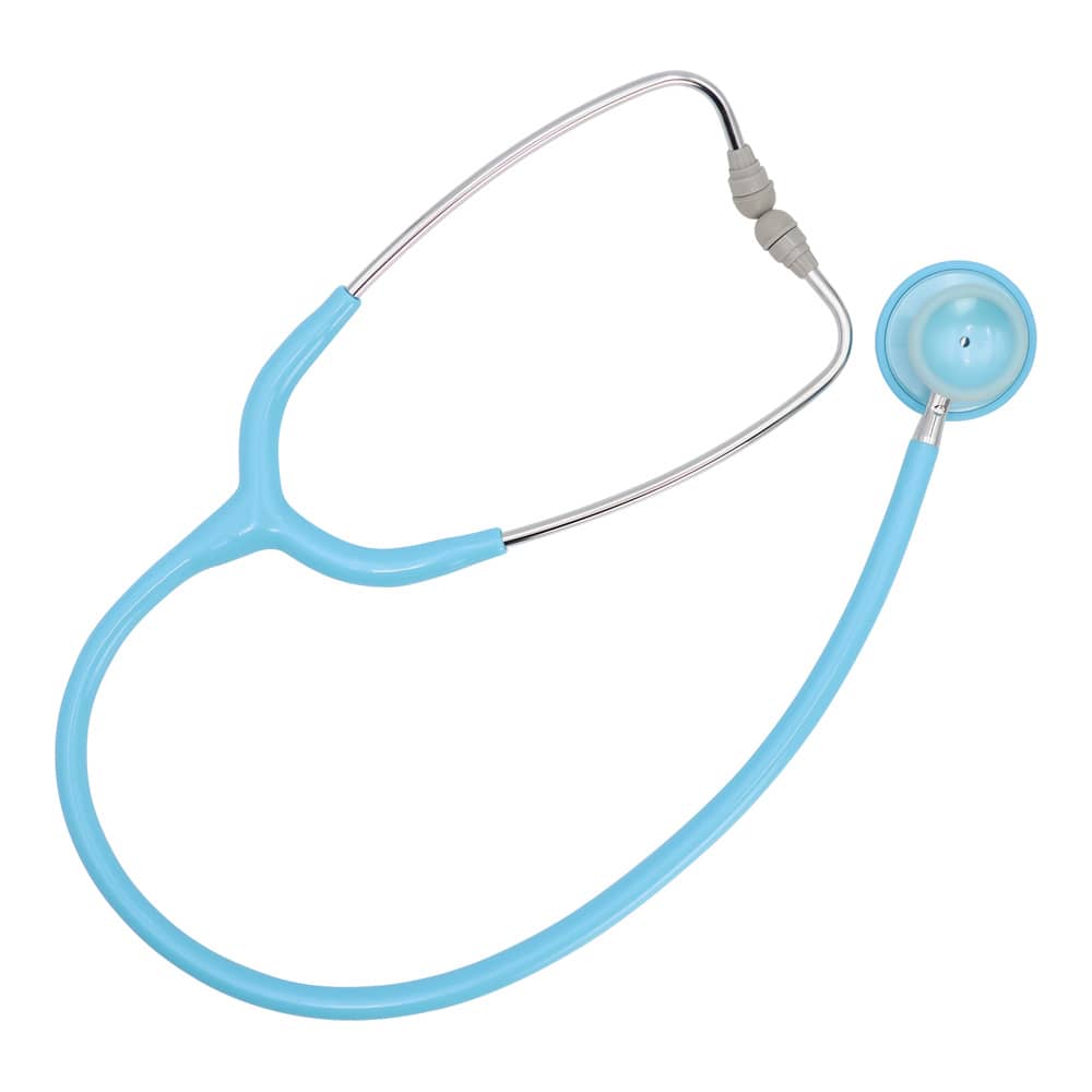 ケンツメディコ 聴診器（ナーシングフォネット）ダブル No.126Ⅲ スカイブルー 0126B205 1本（ご注文単位1本）【直送品】
