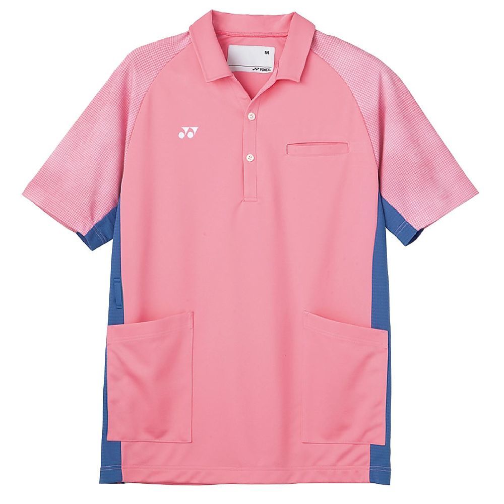 YONEX（トンボ） Mケアワークシャツ ピーチ 3L（身丈79cm） CY304-12 3L 1枚（ご注文単位1枚）【直送品】