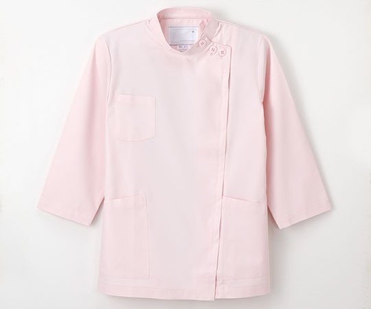 ナガイレーベン 女子横掛8分袖 ピンク LL KES5171 1枚（ご注文単位1枚）【直送品】