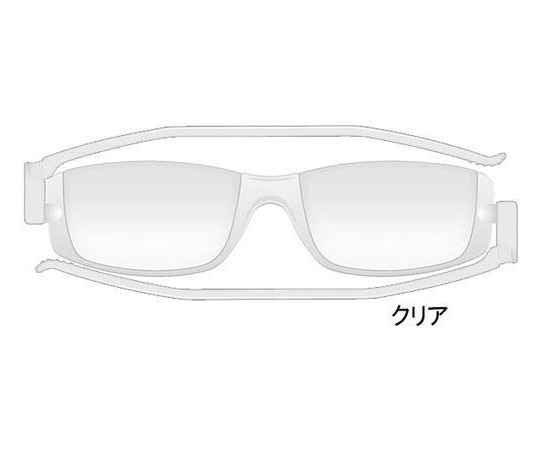 サイモン ナンニーニ 折りたたみ老眼鏡 コンパクトグラス2 1.50 クリア NCG2 1個（ご注文単位1個）【直送品】