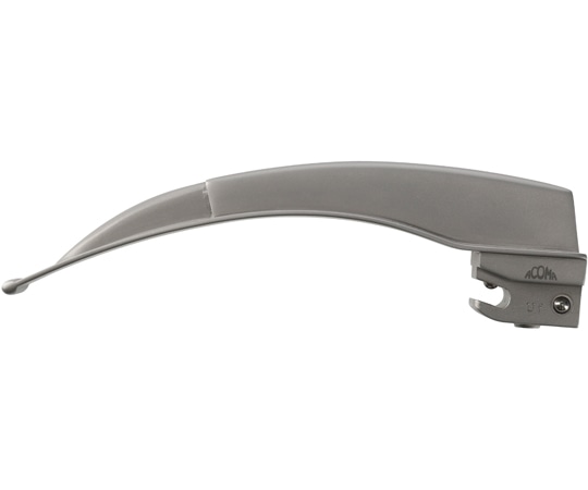 アコマ医科工業 アコマコールドライト喉頭鏡 マッキントッシュ・ドイツ型ブレード No.3 377-50-03 1個(ご注文単位1個)【直送品】