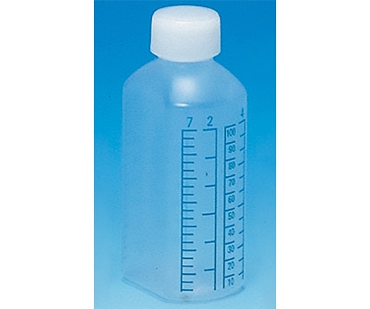 シンリョウ プリント目盛瓶 青目盛 100mL 140本入 107030 1箱（ご注文単位1箱）【直送品】