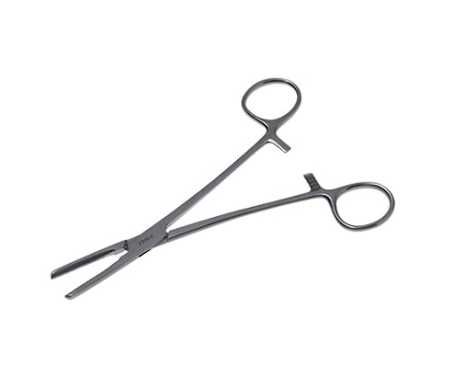 日本フリッツメディコ チューブ鉗子 アヤスジ・J 15cm F081-1293 1個（ご注文単位1個）【直送品】