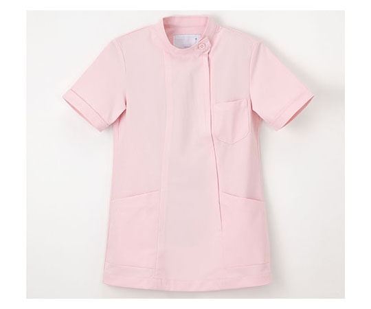 ナガイレーベン 看護上衣半袖 ピンク L HS952 1枚(ご注文単位1枚)【直送品】