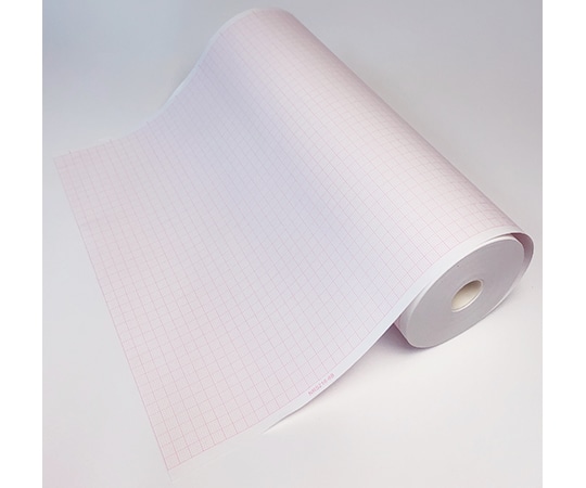 ちばら 心電図記録紙 幅216mm×長60m（ロール型・表巻き） 10巻入 NRS216-6B 1箱（ご注文単位1箱）【直送品】