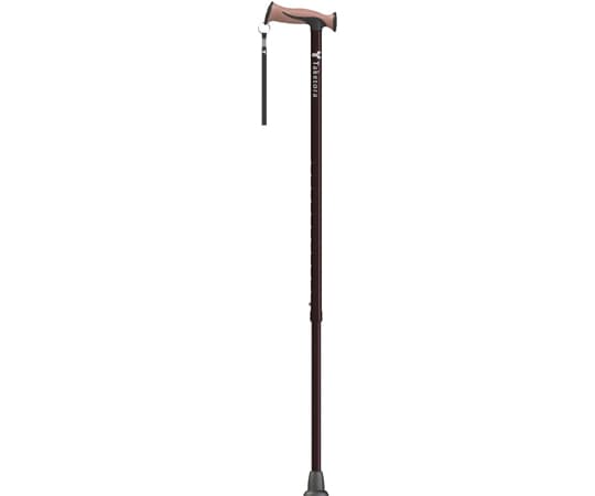 竹虎 バンブーステッキ ワイド ブラウン 104983 1本（ご注文単位1本）【直送品】