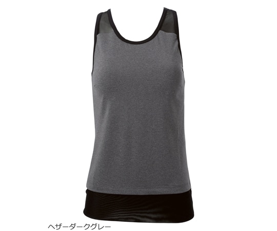 ツインズ G-Fit エアSTRETCH タンクトップ ヘザーダークグレー M GFL980 1枚（ご注文単位1枚）【直送品】