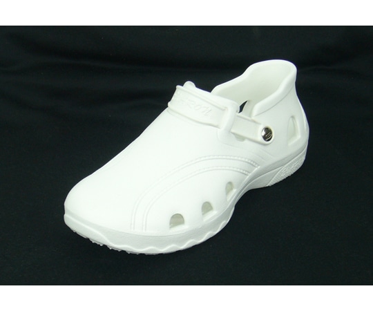 ヒカリ技研工業 エバロンサンダル ホワイト S（22.0~22.5） SA60-WHT-S 1足（ご注文単位1足）【直送品】