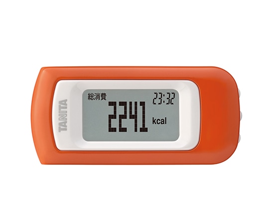 タニタ 活動量計 アプリコット EZ-064-OR 1個（ご注文単位1個）【直送品】