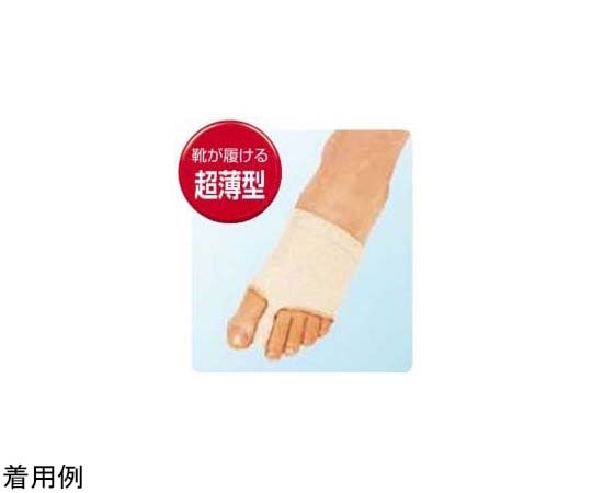 ミノウラ 足指小町 歩行らくらくサポーター 指間パット付 07474 1枚（ご注文単位1枚）【直送品】