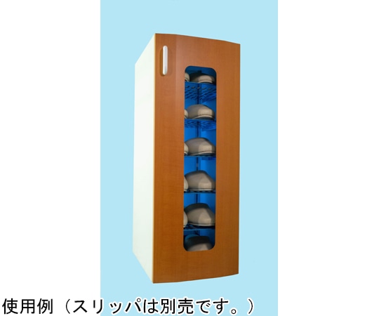 東邦歯科産業 UVクリーン キュート6足 光触媒仕様 左取手 木目調ドア メイプル  1台（ご注文単位1台）【直送品】