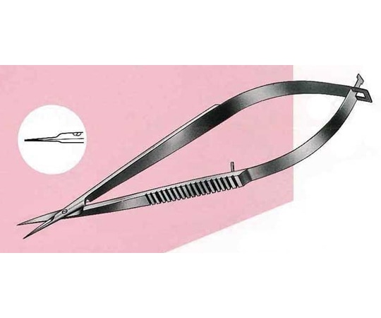 Leprex マイクロ剪刀 直型 110mm LMB-50-10 1個（ご注文単位1個）【直送品】