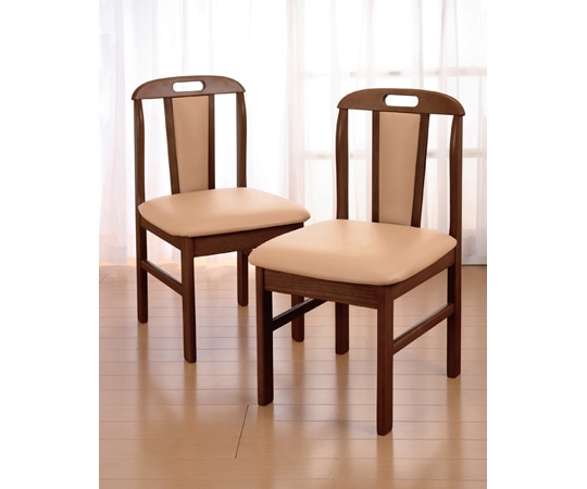 ファミリー・ライフ 天然木ダイニングチェア2脚組 03296 1箱（ご注文単位1箱）【直送品】