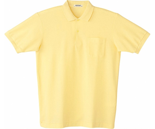 WHISEL（自重堂） 半袖ポロシャツ イエロー LL 17 1枚（ご注文単位1枚）【直送品】