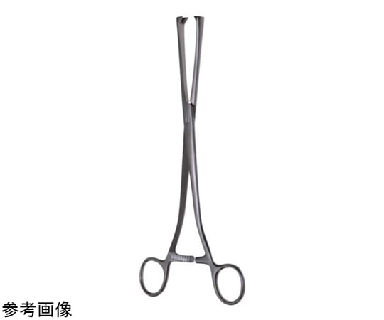 日本フリッツメディコ ミューゾ子宮鉗子 24cm 10mm G340-010 1本（ご注文単位1本）【直送品】