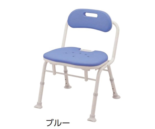 アロン化成 折りたたみシャワーベンチ IN-S（背付タイプ） ブルー 536-340 1個（ご注文単位1個）【直送品】