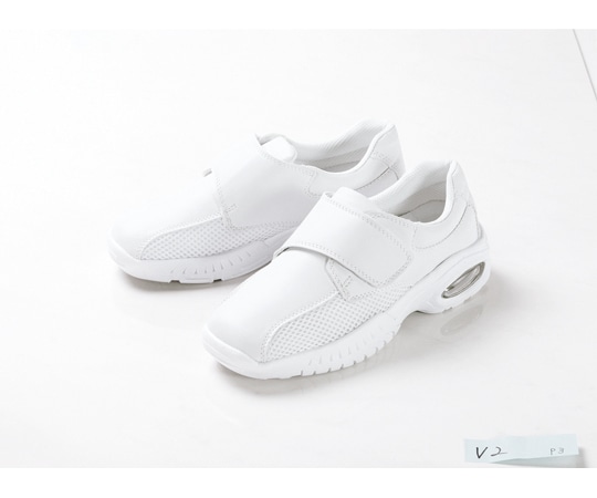 マリアンヌ製靴 バリュ!V2 ホワイト マジックタイプ 24.0cm V2E 1足(ご注文単位1足)【直送品】