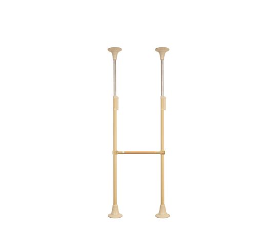 DIPPERホクメイ ベスポジBPZ 丸ベース ショート H型 伸縮 固定600-900 セット BPZ-H2500-20 1個（ご注文単位1個）【直送品】