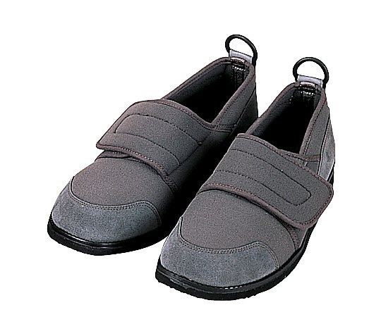 アスティコ リハビリシューズ（すたこらさんソフト05）グレー/22cm  1足（ご注文単位1足）【直送品】