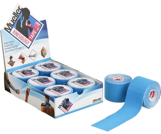 MUELLER キネシオロジーテープ 50mm ブルー 1箱（6巻入） 27367 1箱（ご注文単位1箱）【直送品】